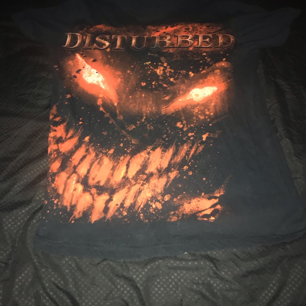 Hot topic, vintage, Disturbed shirt asylum 2010.